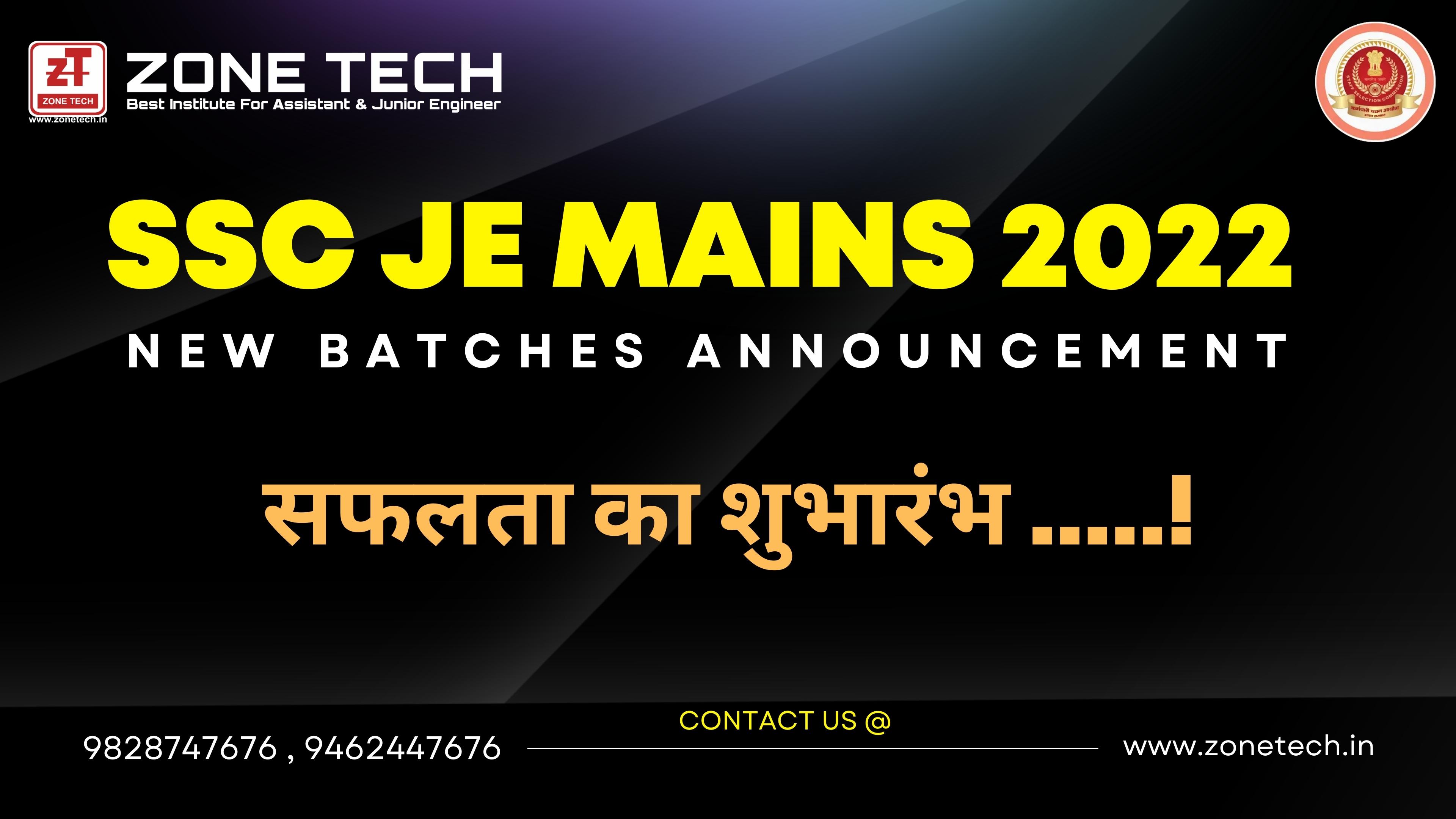 SSC JE Mains Preparation ONLINE vs OFFLINE Which is Best for Selection | ZONE TECH
