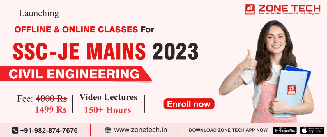 SSC JE Mains 2023 Offline & Online Classes 