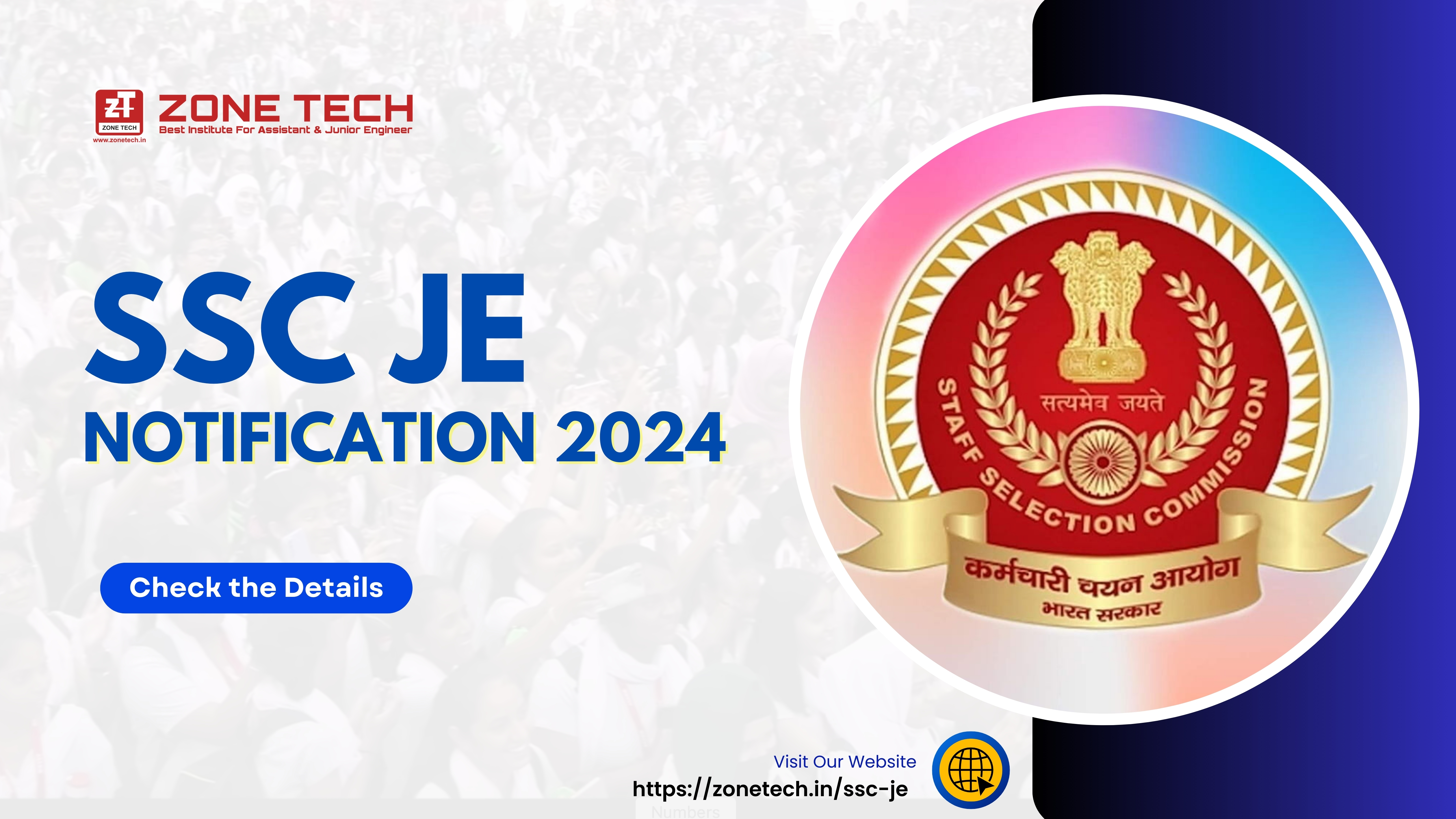 SSC JE 2024 Notification Out for 968 for Junior Engineer  