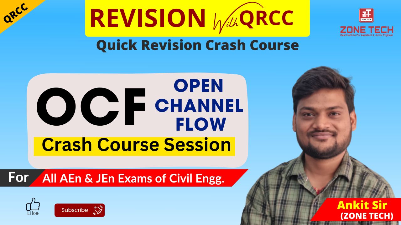 Open Channel Flow Quick Revision Crash Course - QRCC Civil Engineering