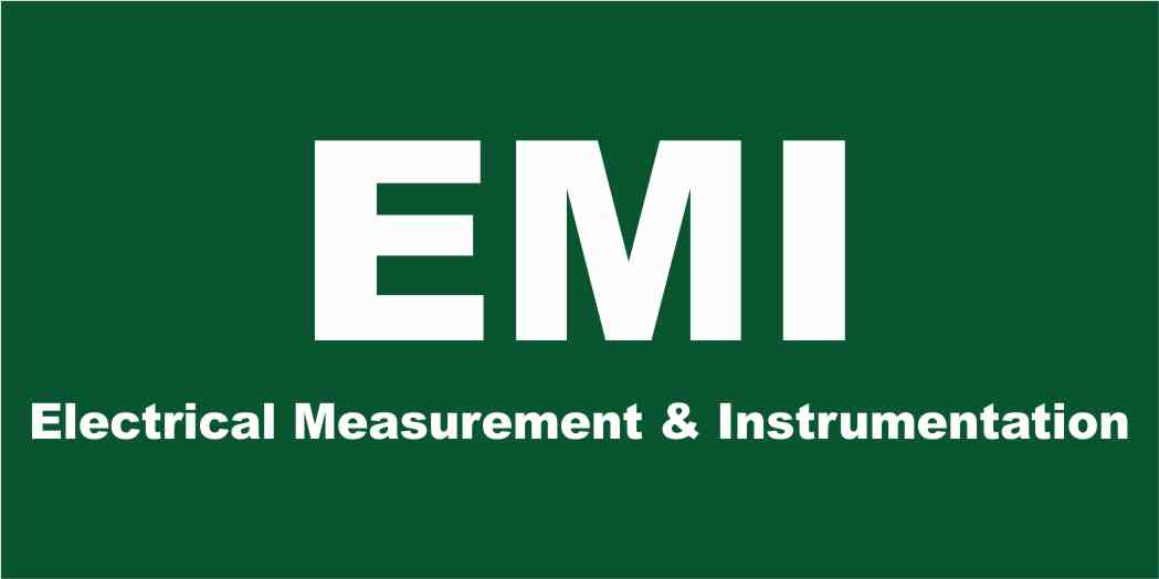 1. Electrical Measurement Instrument (EMI)