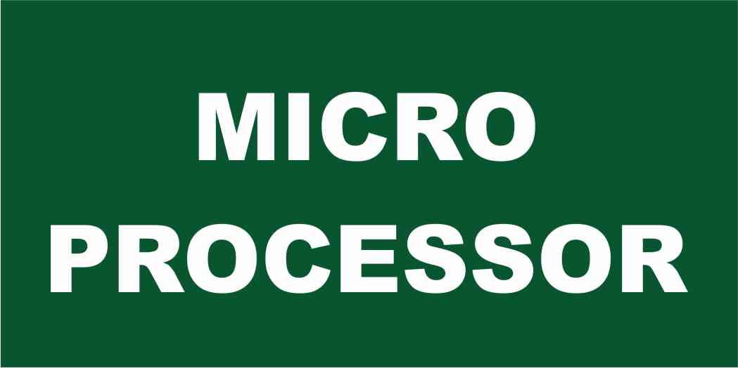 12. Microprocessor