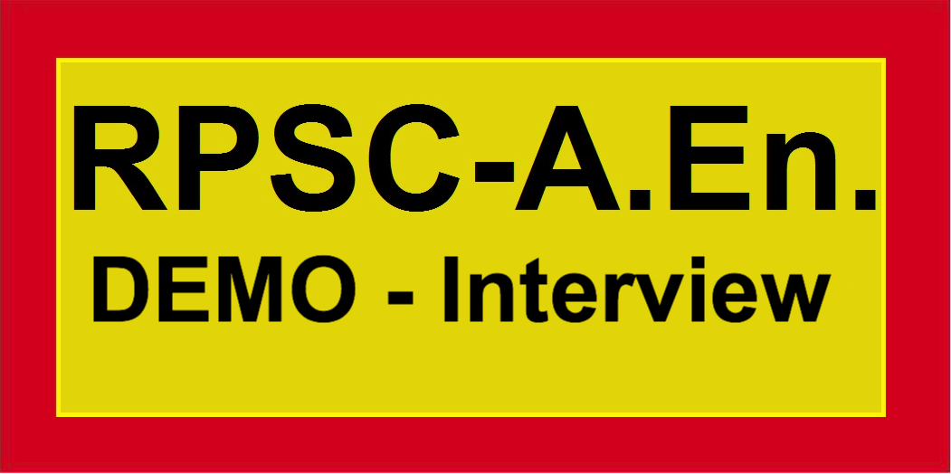 RPSC Demo Interview