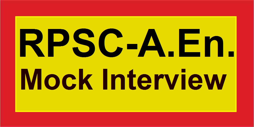 RPSC-A.En. Mock Interview
